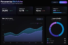Dashboard AI per il monitoraggio in tempo reale di dati e analytics
